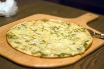 Fokhagymás pizza