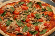 Tonhalas kagylós pizza